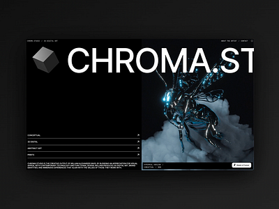 CHROMA x Framer Template animation dark mode design framer interactions light mode minimal ui ux web web design website