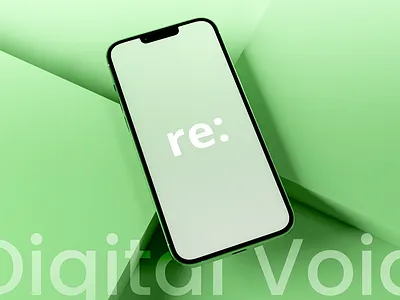 re. — Digital Voice App UI Exploration app design betopia limited branding digital product gradient logo design minimal design mobile app startup ui design ux ui voice app