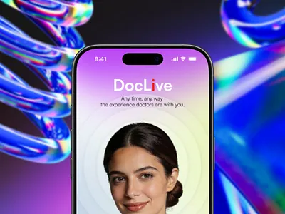 DocLive | Doctor Appointment & Medical UI ai telehealth app app dsign appointment booking branding clean ui digital health doctor booking app graphic design health care hospital app medical app medtech mobile ui online consulting online doctor patient app product design telehealth ui kit ui virtual doctor