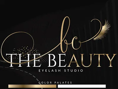 Eyelash Logo Design beauty logo branding cosmetics logo design eyelash logo graphic design logo logo design signature logo