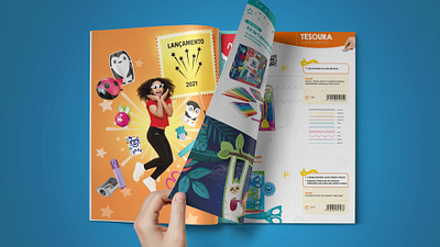 Catalog Maped editorial editorial design graphic design ilustration indesign kids school stationery
