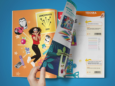 Catalog Maped editorial editorial design graphic design ilustration indesign kids school stationery