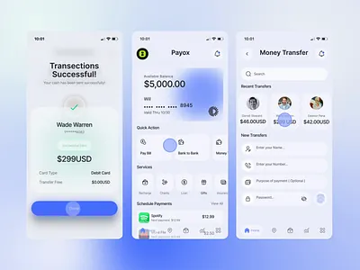 Payox - Fintech Mobile App animation app motion design app prototype branding design system fintech fintech app fintech design fintech ui interaction design mobile ui payment app payox payox mobile app payox uiux product design ui ui animation uiux ux motion