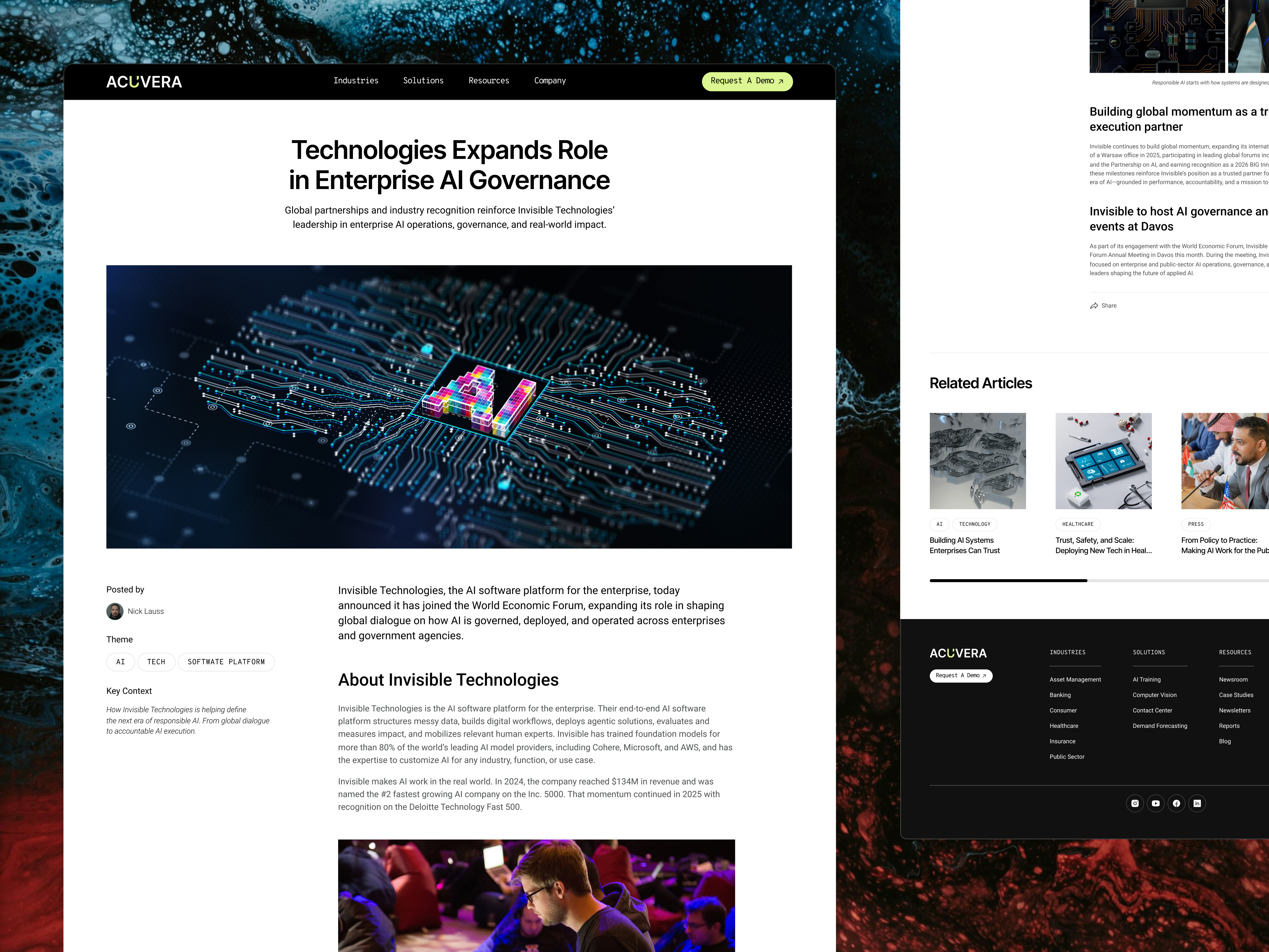 Example of Custom UX/UI Design — On Request