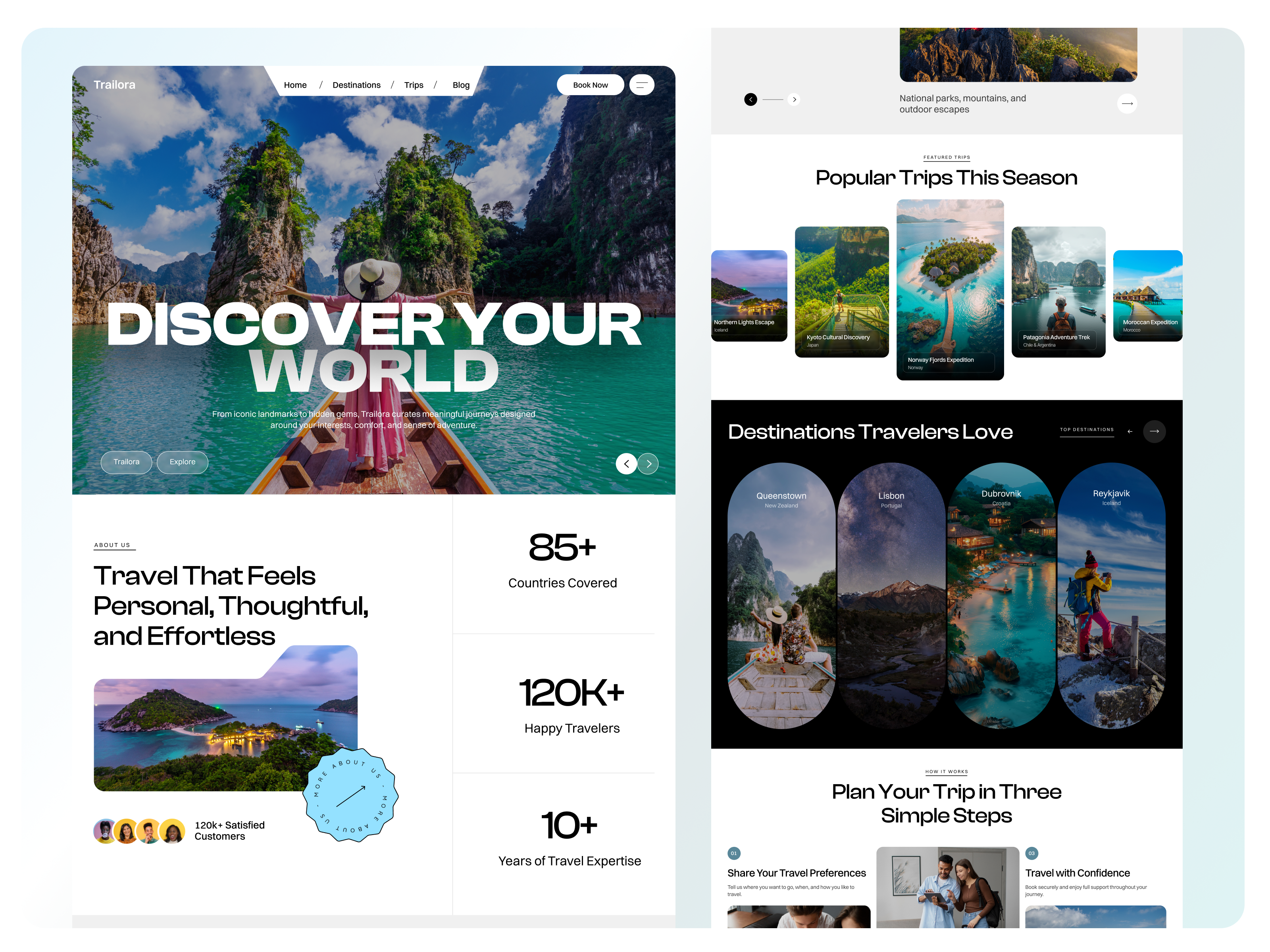 Example of Landing Page Design + Development