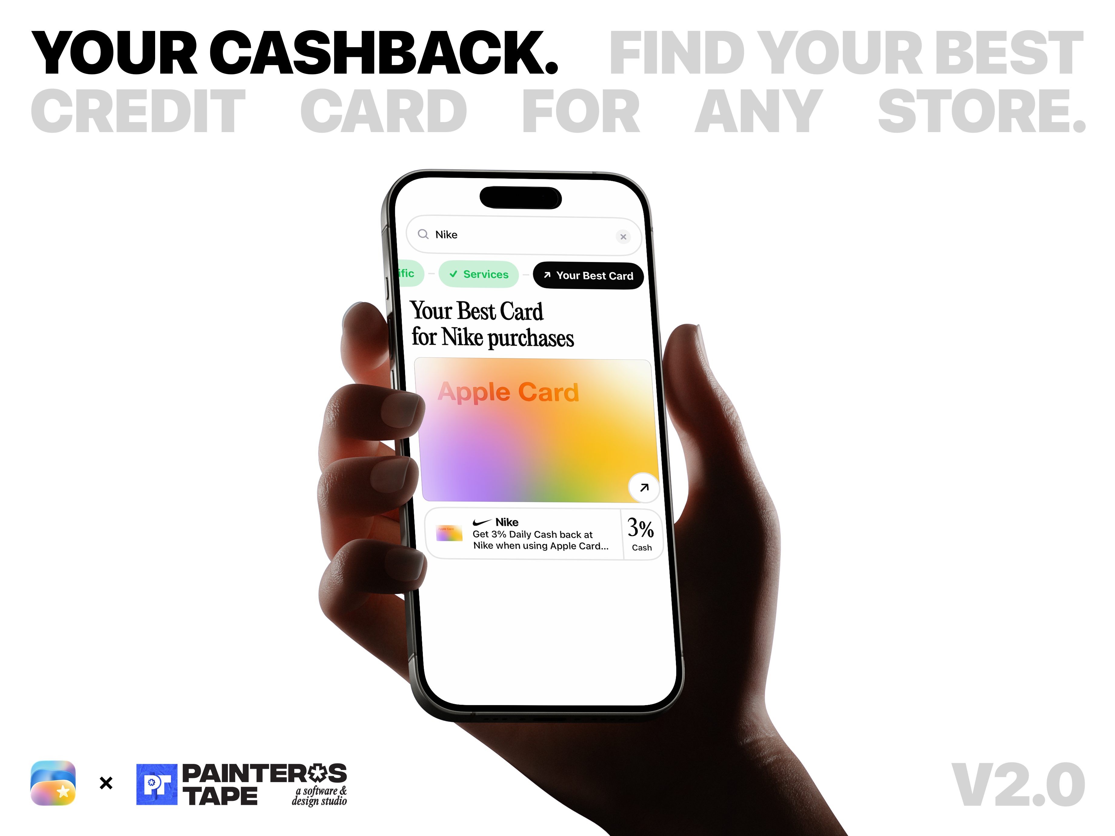 Your Cashback, a Credit Rewards Optimization App animation branding design flat graphic design illustration ios logo swift swiftui ui