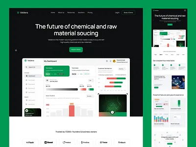 Saas landing page product product page saas saas landing page saas product ui uiux ux wave