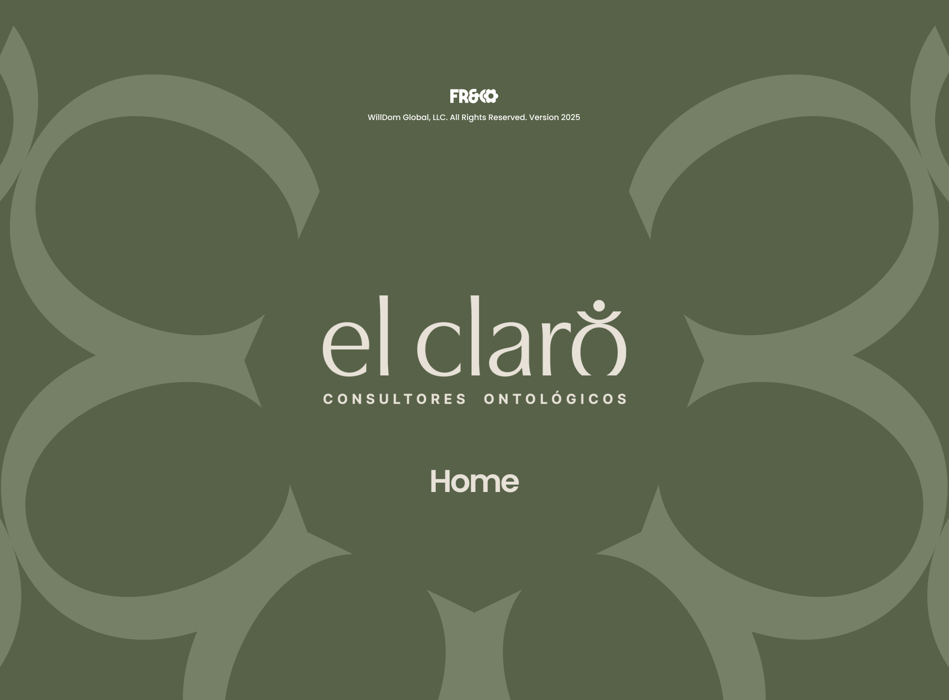 Website Home - El Claro coaching el claro figma graphic design layout prototype web webdesign