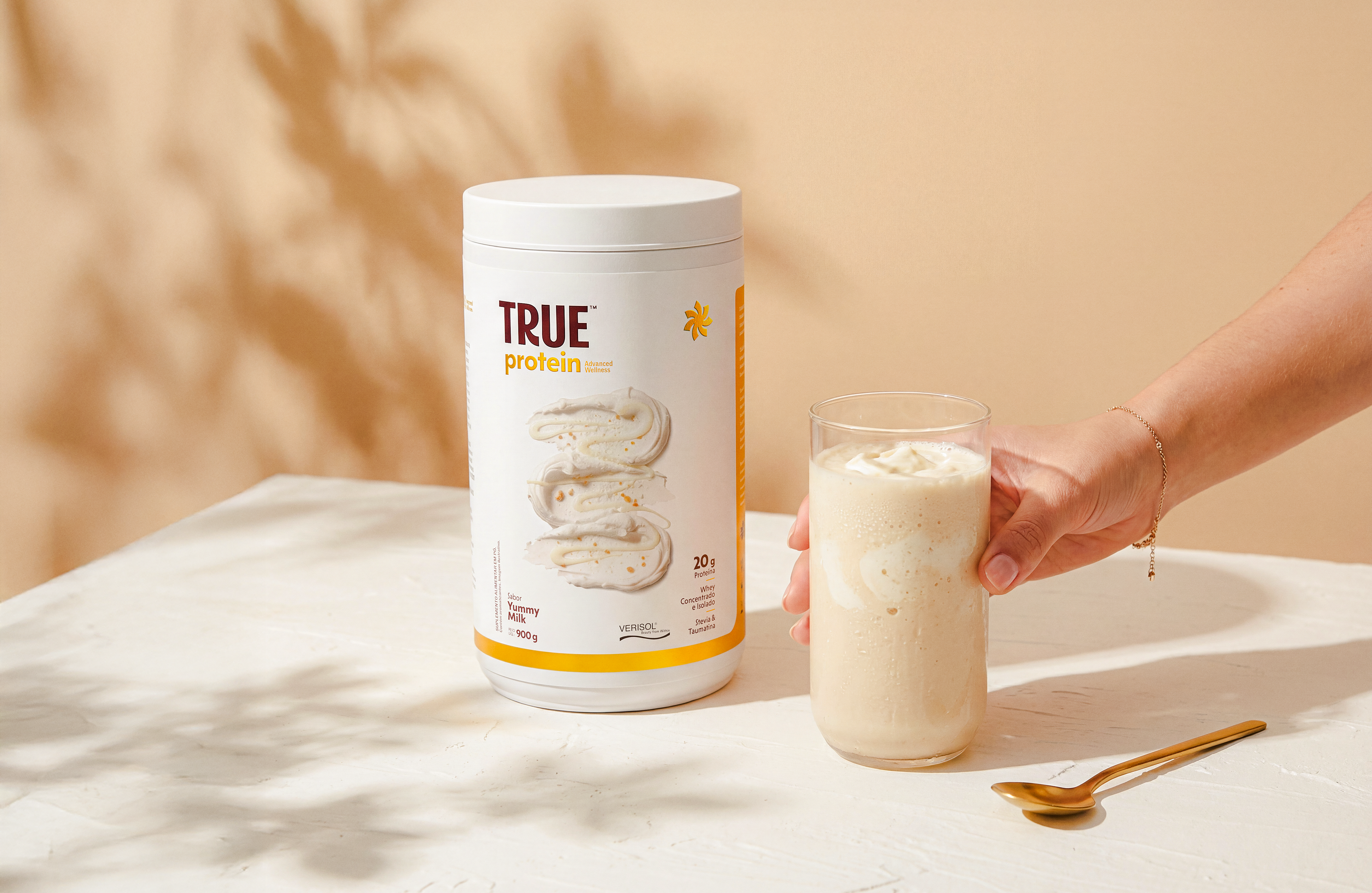 True Protein Yummy Milk advertising black friday branding graphic design health manipulation photo manipulation photography photomanipulation product photography. retouching ui