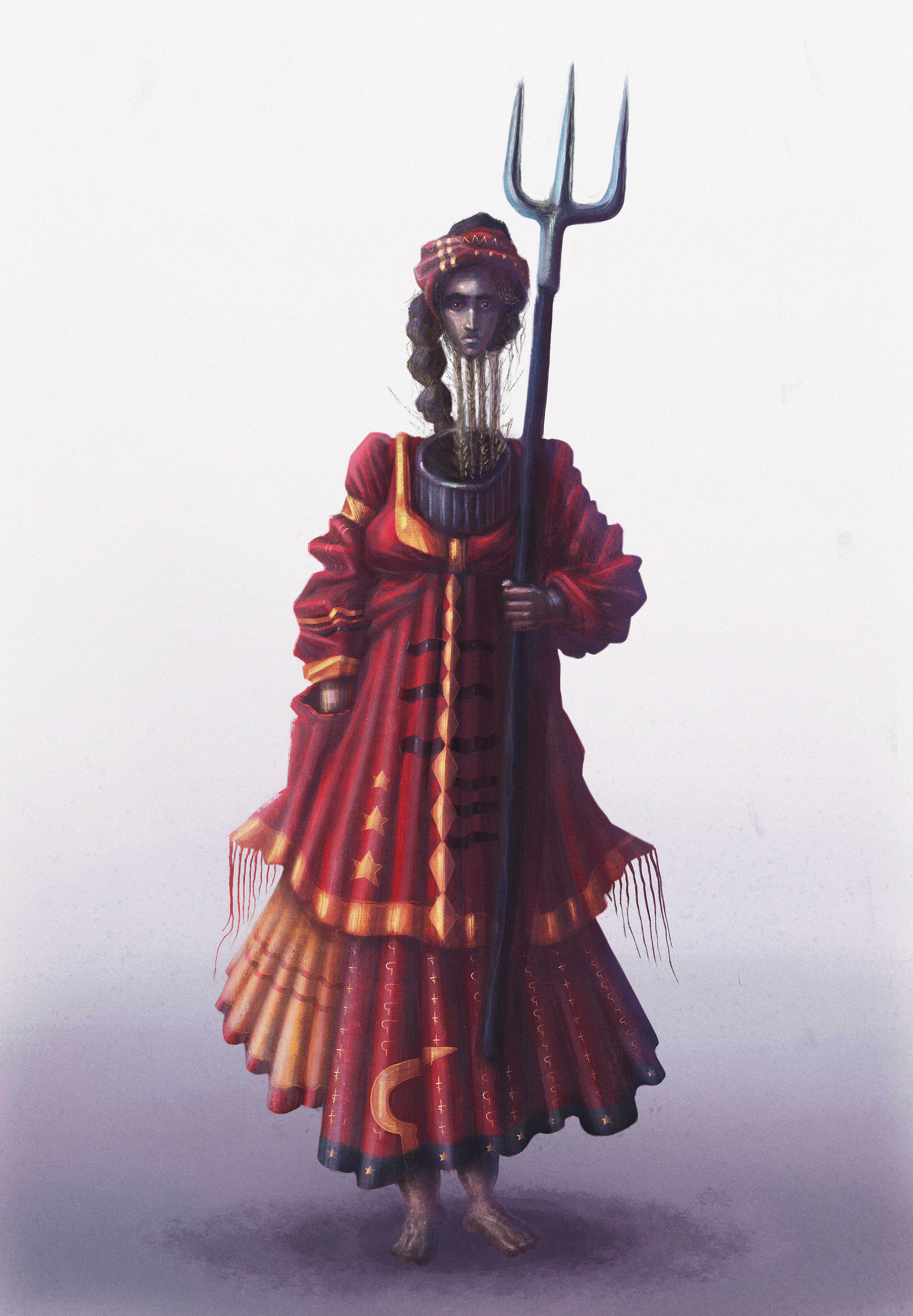 Крестьянка, 2020 illustration