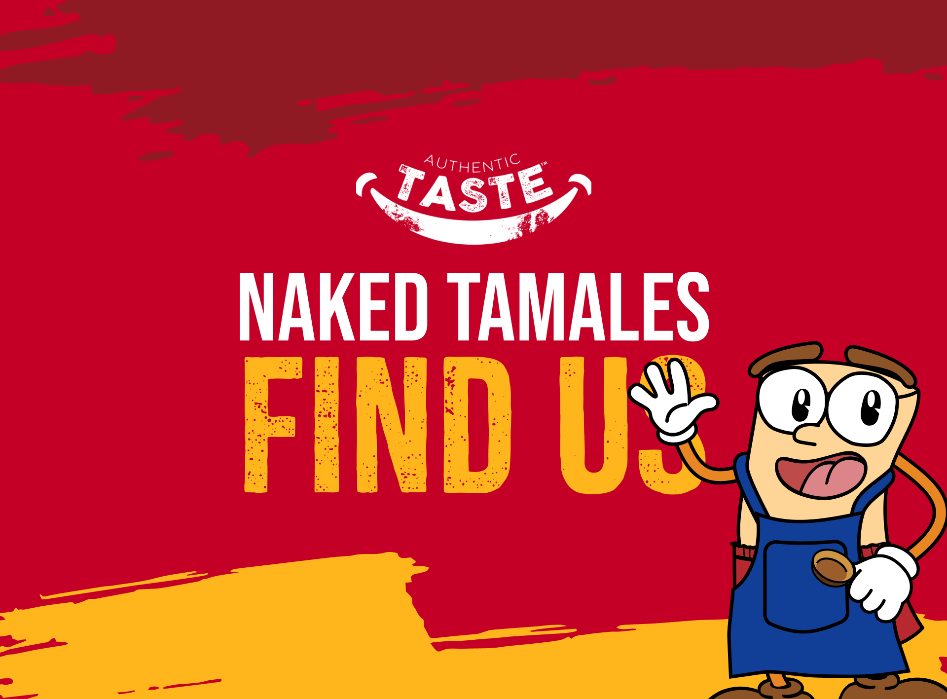 Website Find Us - Naked Tamales figma food fun graphic design layout naked tamales prototype taste web web deisgn website