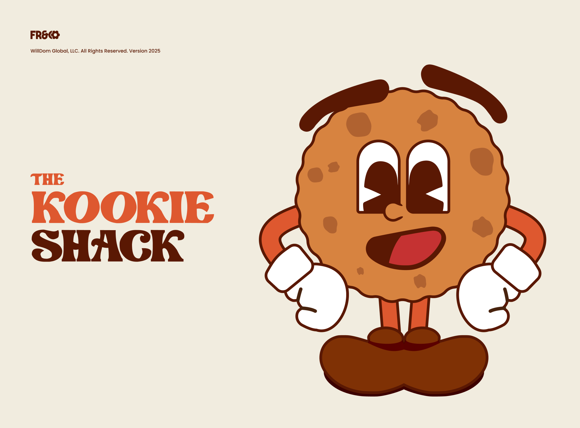 Character Proposal 1 - The Kookie Shack art artsy character cookie draw flat food funny graphic design illustration vector