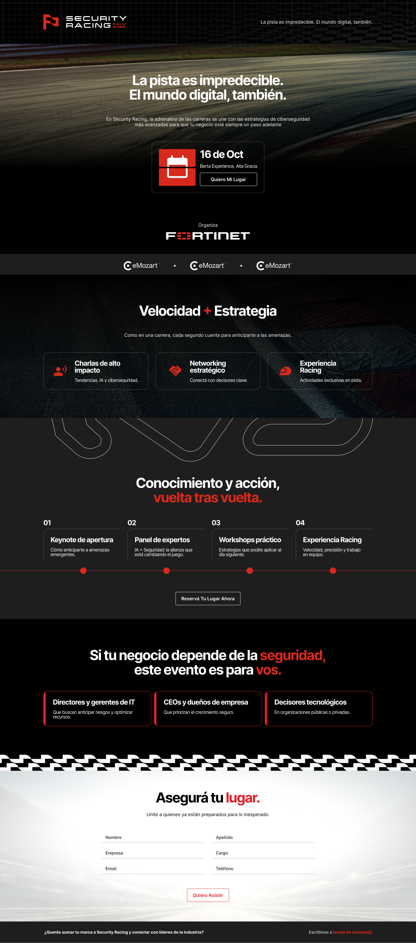 Example of Landing/Home Page Design