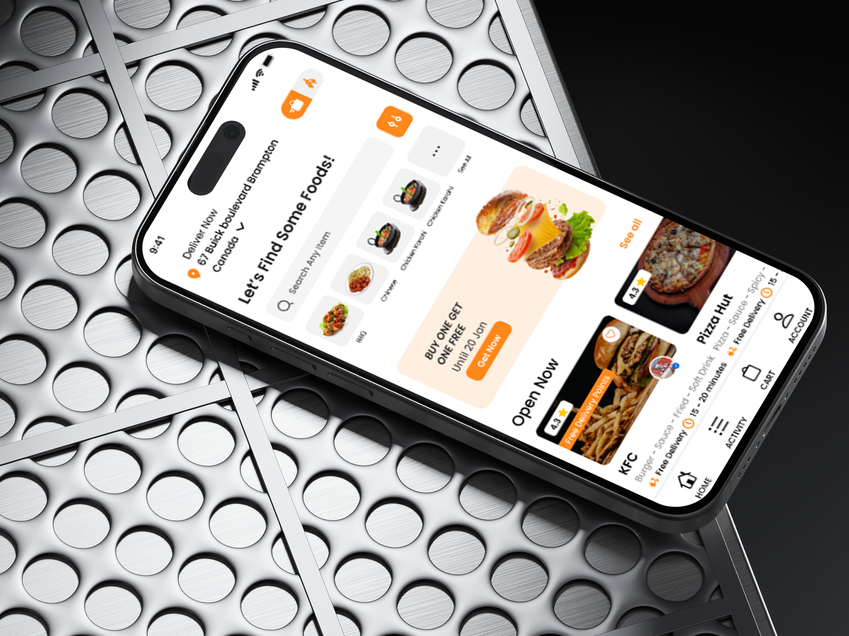 QuickCrave | Responsive Food App Design android app design app design trends app interface dashboard design design shots digital design freelance designer graphic design ios app design landing page design mobile app design mobile ux responsive design saas design ui design ui ux visual design web ui webflow website