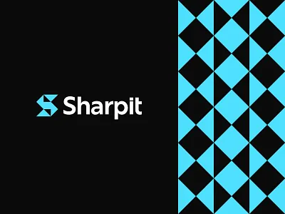 Sharpit blade brand identity branding clean clean logo design glass graphic design letter s logo logo design logo designs modern logo pointed sharp sleek tech logo