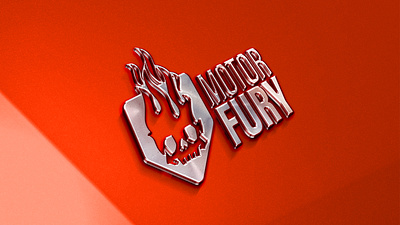 Motor Fury - Branding branding fire graphic design logo motor motorcycle skull