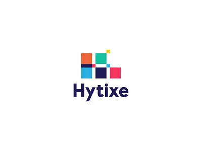 h letter technology, tech logo design. pixel, block concept agency logo ai logo block brand logo branding company logo design h letter h letter logo h letter tech h letter technology logo h logo hytixe identity logo logo design logos pixel saas logo startup company logo