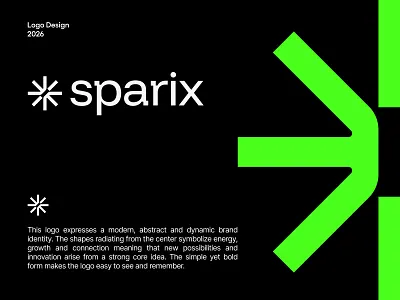 Sparix - Modern Timeless Logo Design brand identity branding custom logo fintech branding fintech logo iconic logo logo logo branding logo design modern logo timeless logo