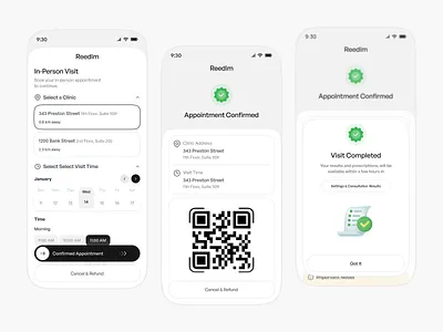 Medical Appointment Booking App app app design appointment app appointment booking appointments booking calendar doctor doctor appointment doctor booking app health ios app medical app medical booking app mobile mobile app design ui uiux white label telemedicine app