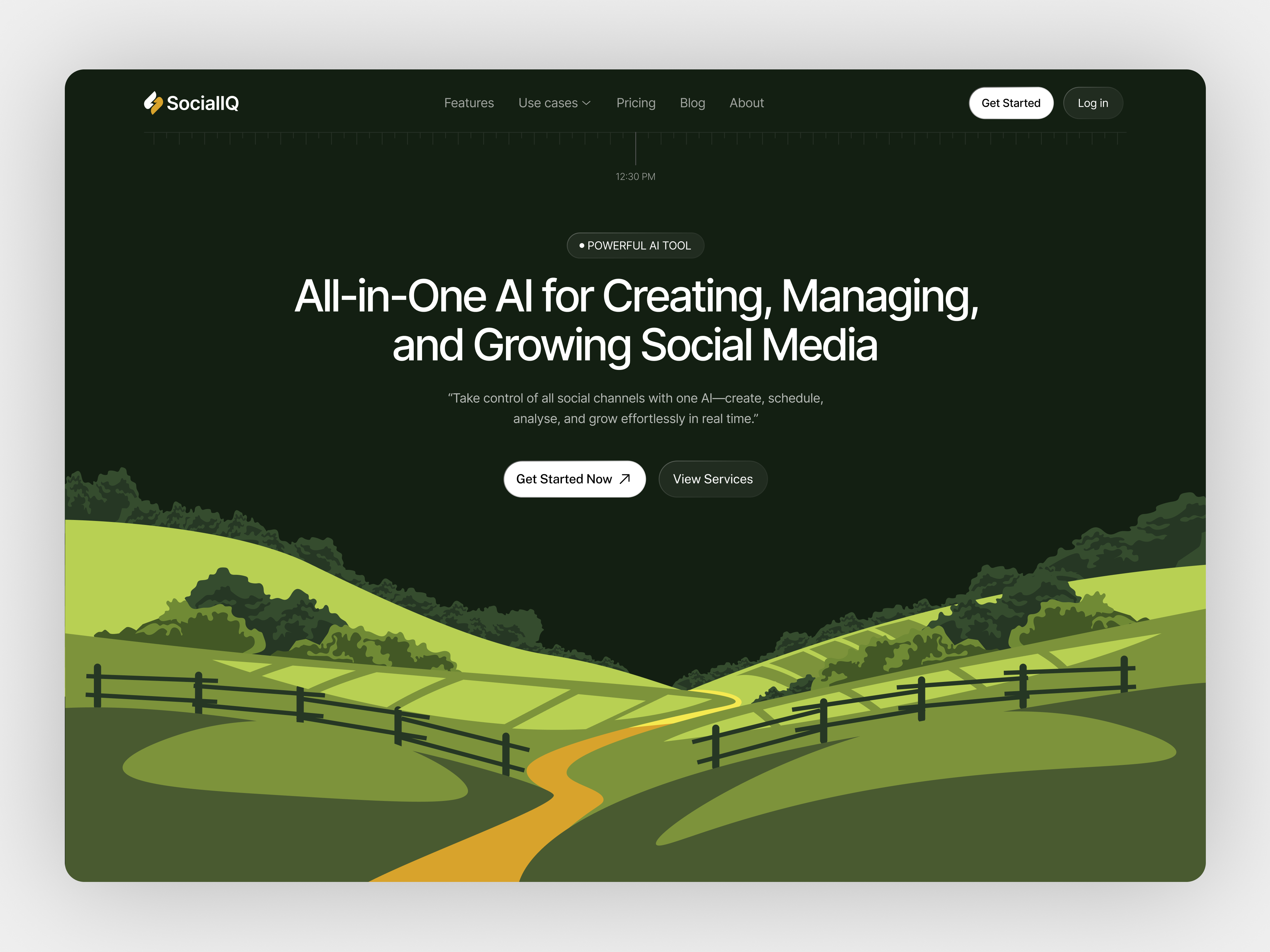 Example of Landing Page Design