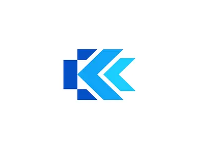 Modern Arrow “K” Letter Logo arrow logo brand identity icon design k logo leettermark logistics logo logo design logo mark modern logo saas logo symbol tech logo