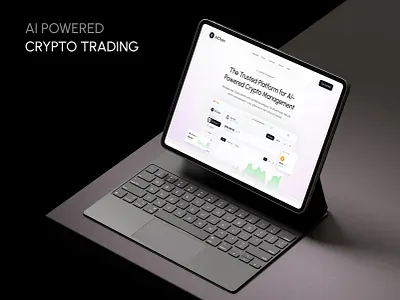 AI Crypto Trading Platform ai ai app ai crypto design ai crypto trading platform ai trading bot design ai trading ui app design automated investing platform crypto design crypto trading currency exchange defi finance mobile app design fintech forex ios app design trading web app web3 landind page
