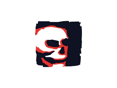 Skull Drawing draw drawing fear hallowing head logo logos logotype man sale sales skull