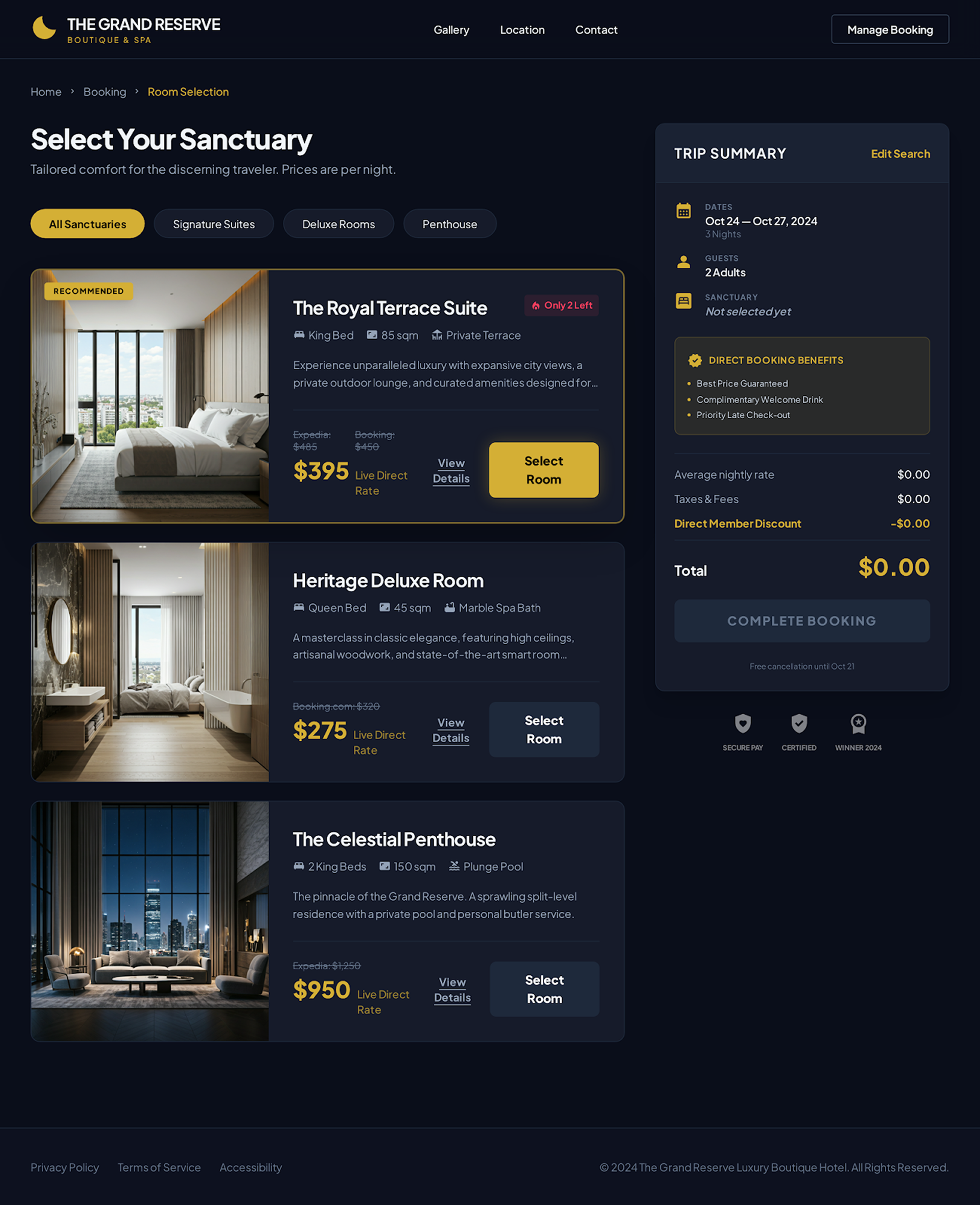 Example of Premium Webflow, Framer & Wp Design