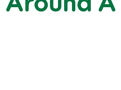 NEW WORK! Around A animation brand branding creative design font futura geometric illustration lettering logo rounded sans startup type typeface typography ui vector