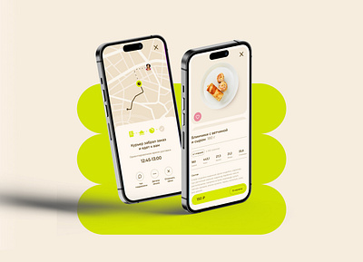 Your Meal – food delivery app app color delivery food green menu mobile pink
