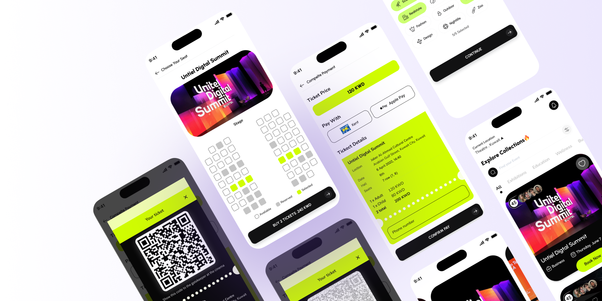 BookMyEvent — Event Ticketing App UI/UX