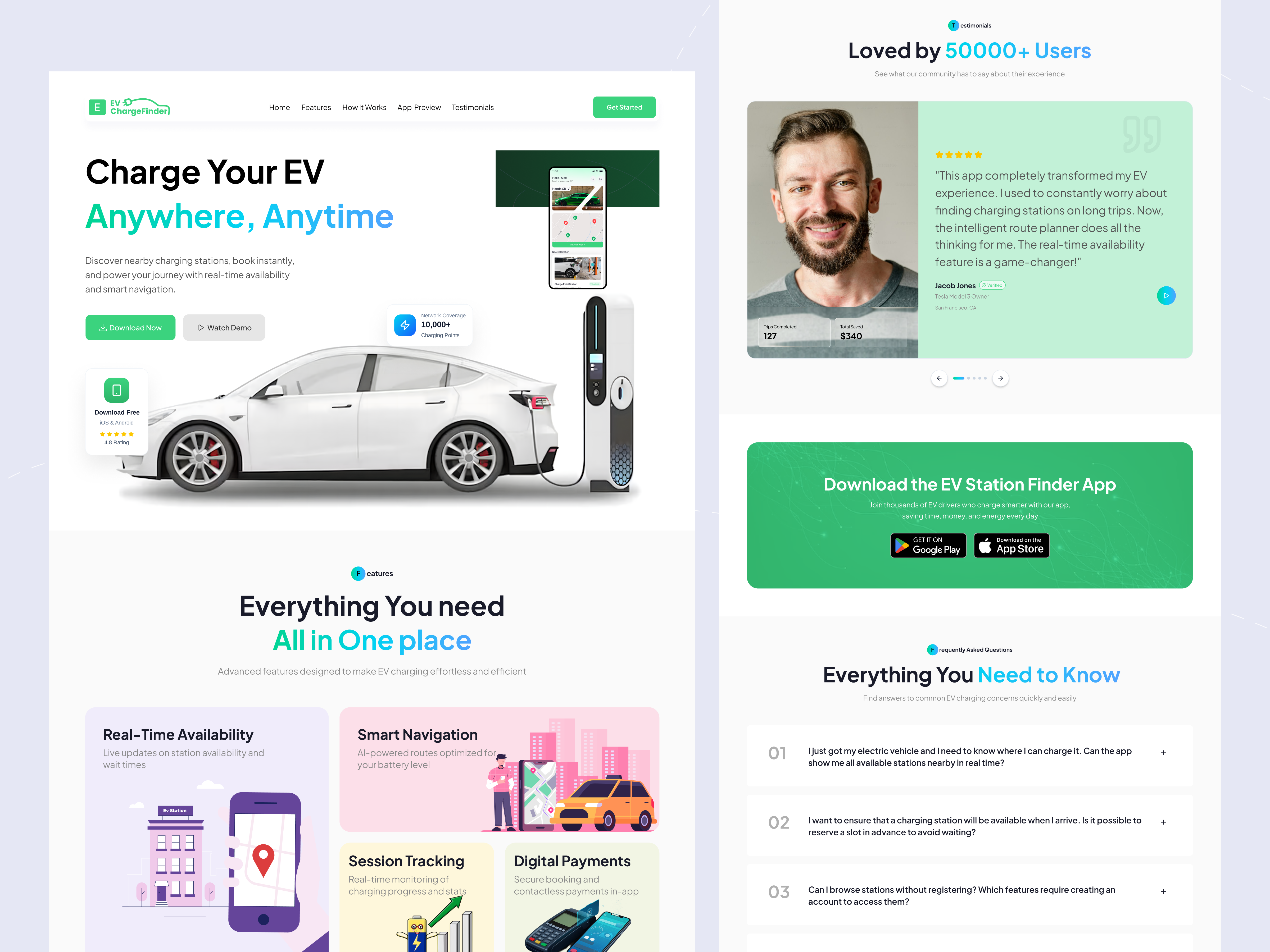Example of Landing Page Design + Development