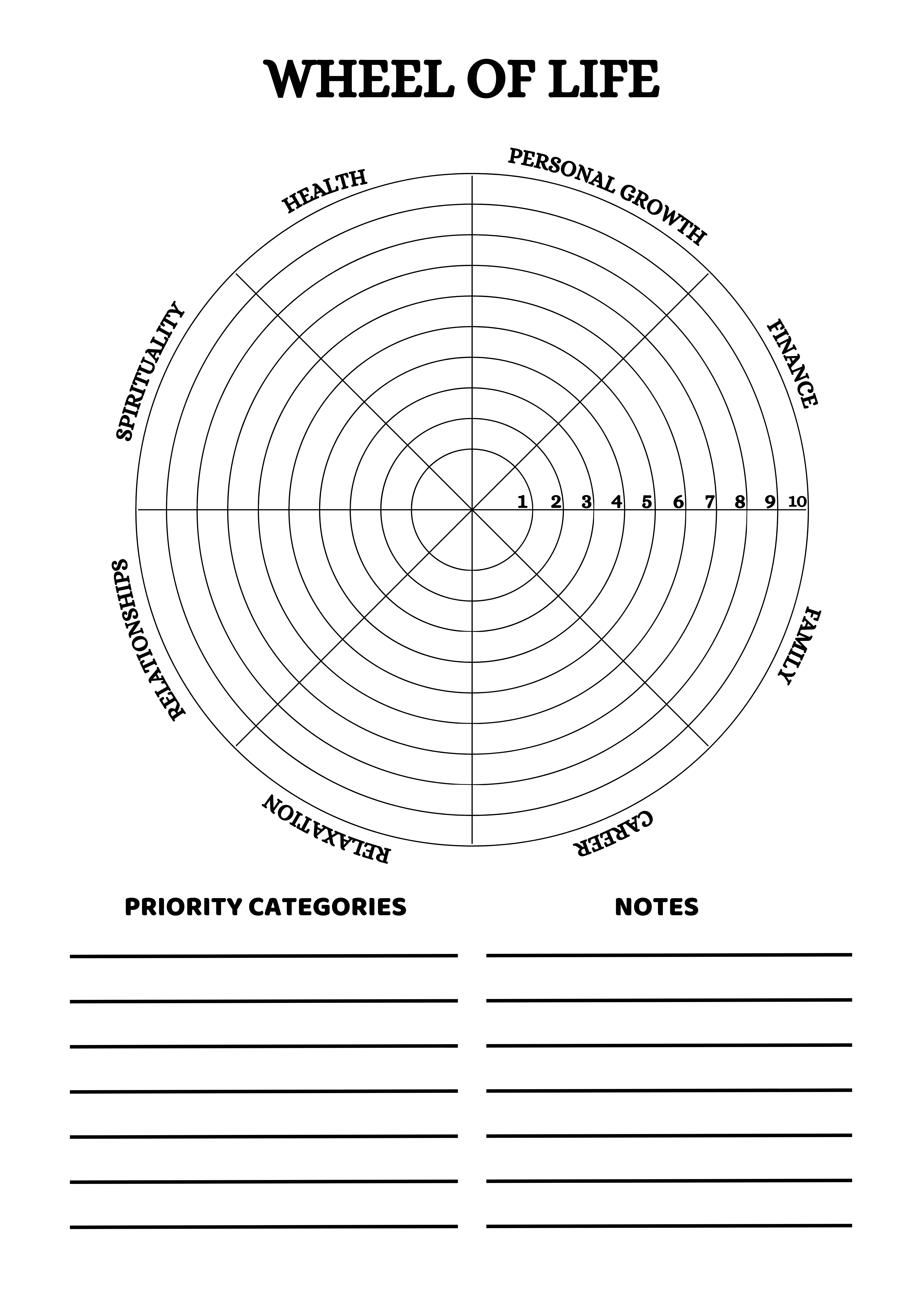 Example of Custom Printable Planners & Worksheets