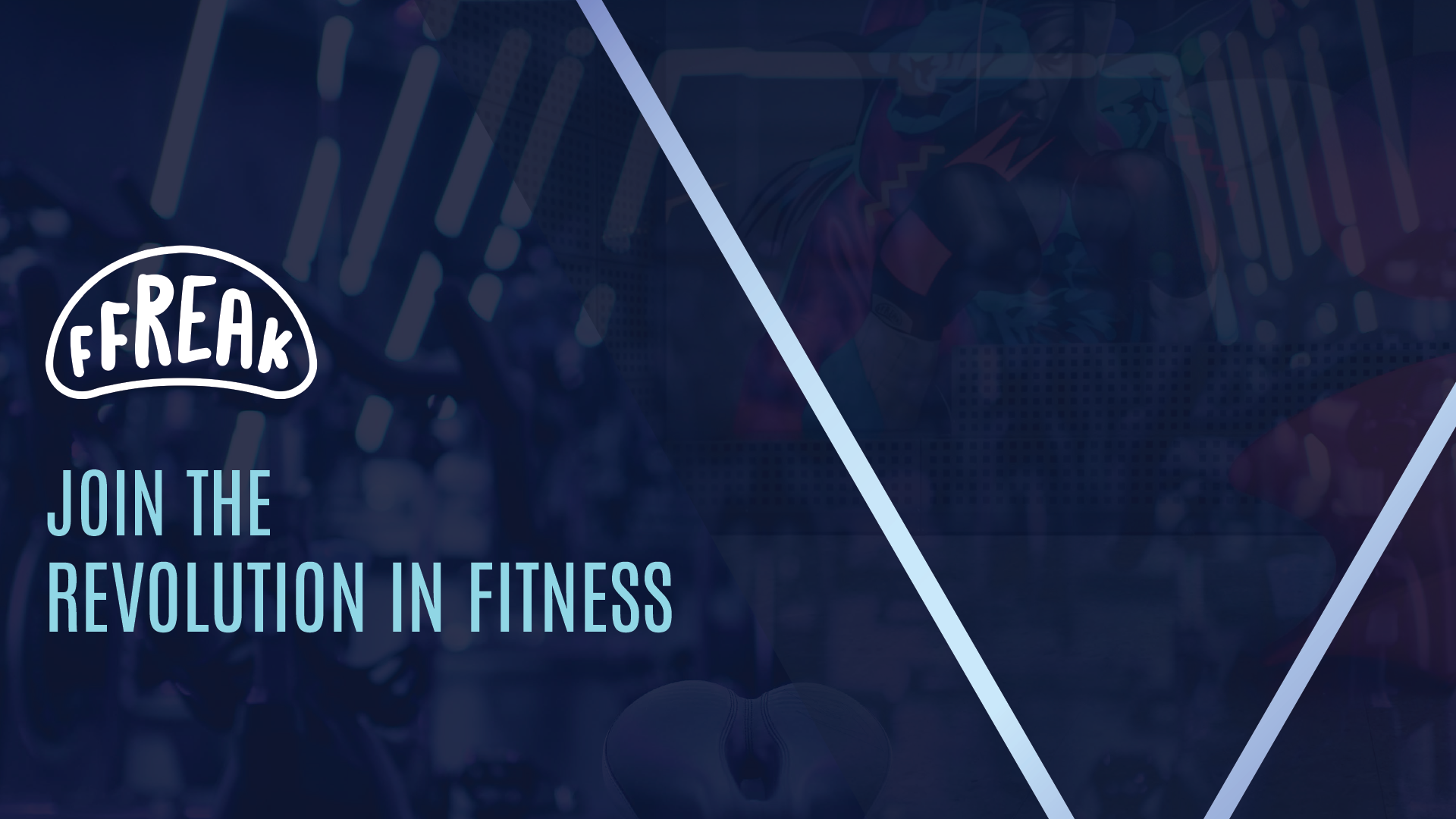 Fitness club Company Presentation graphic design illustrator