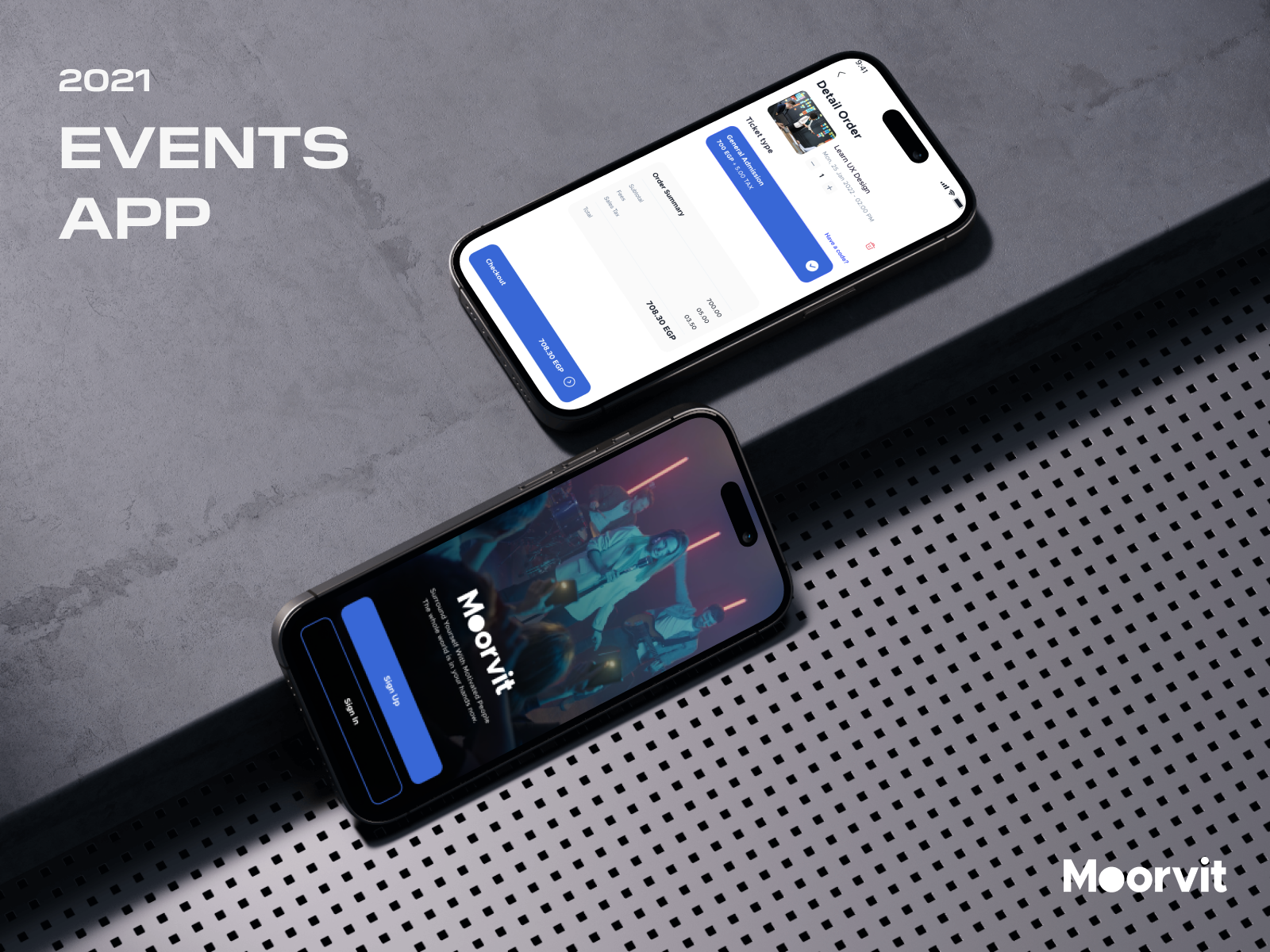 MOORVIT - EVENTS APP 3d animation app branding comments event events graphic design logo meetimg motion graphics ui uiux uxdesign