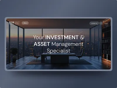 Premium Corporate Website for Investment Company businessdesign designinspiration dribbble fintech modernweb productdesign saasdesign ui uiux webdesign