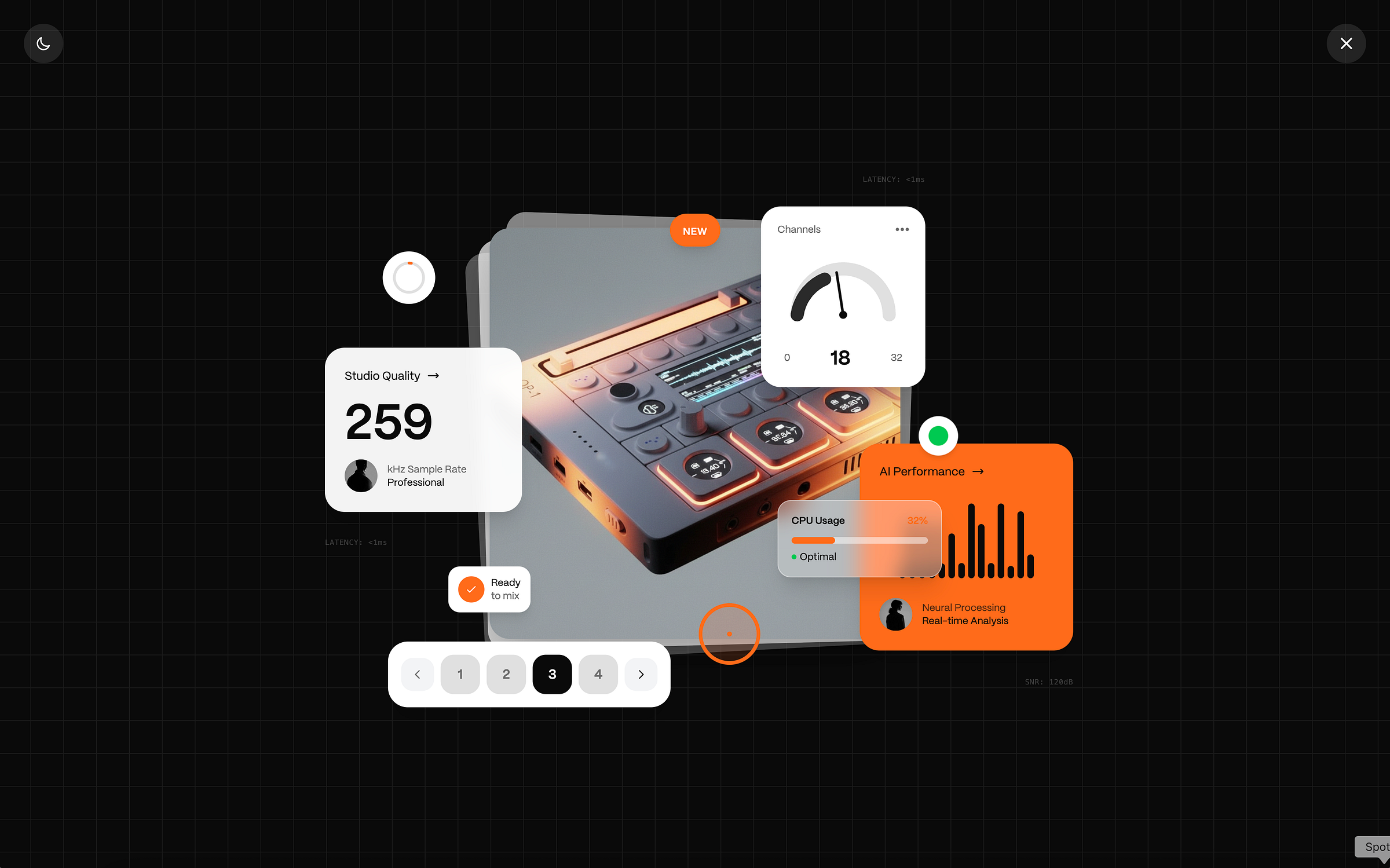 Console – UI elements (design & development) by Lukas Horak for ...