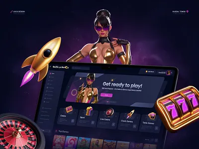 Online Casino Saltalabanka app design betting casino gambling game ui igaming illustration ui uiux web design