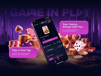 Online Casino Design - Saltalabanka app design betting casino gambling game ui igaming illustration ui uiux web design