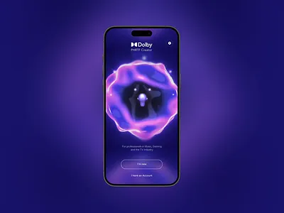 Dolby [1] animation industry minimal mobile app music sound
