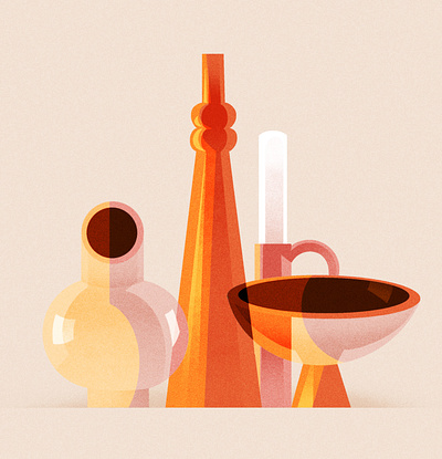 Still life illustration procreate