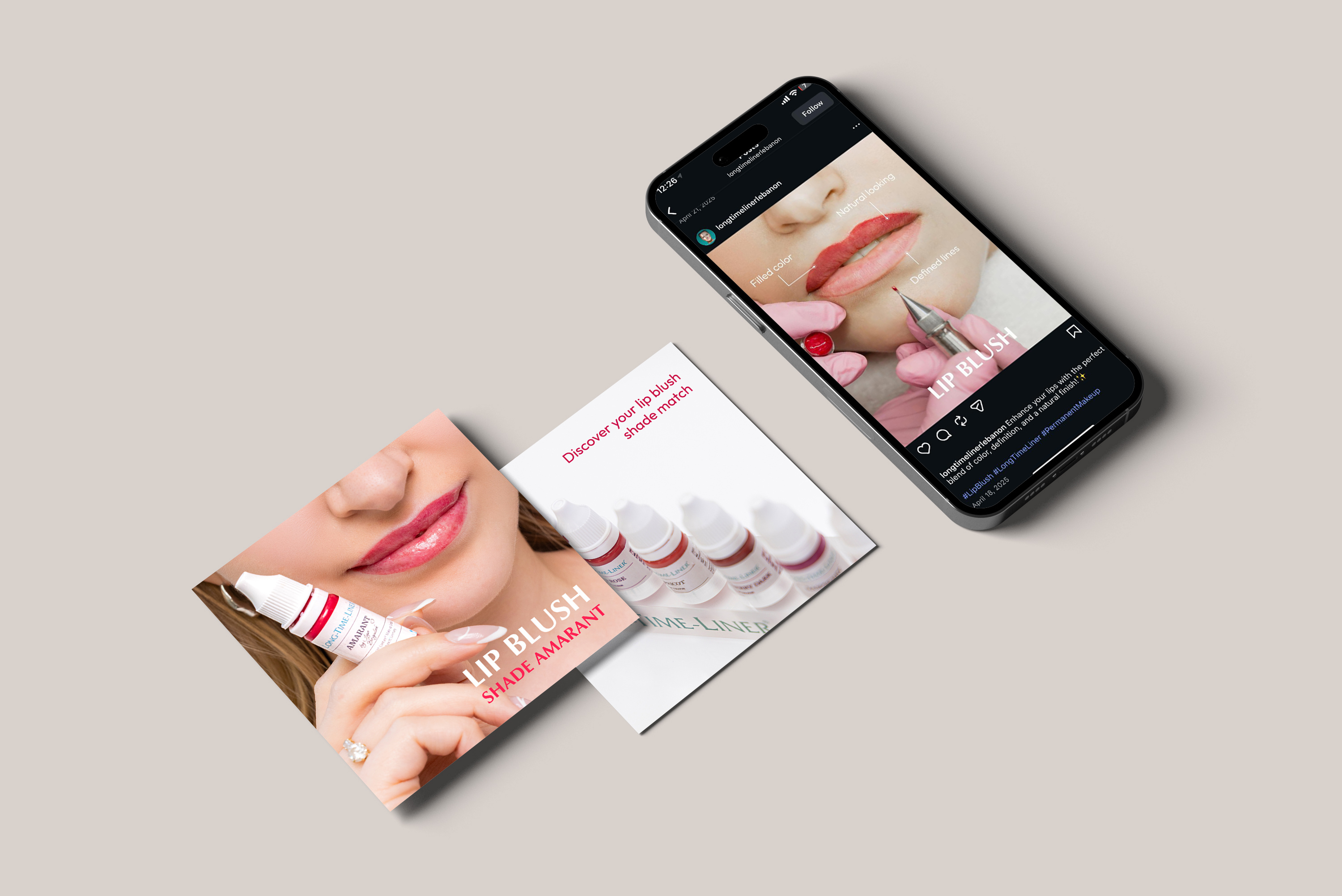 Long Time Liner Social Media beauty designs graphicdesign makeup permanentmakeup socialmedia socialmediadesign