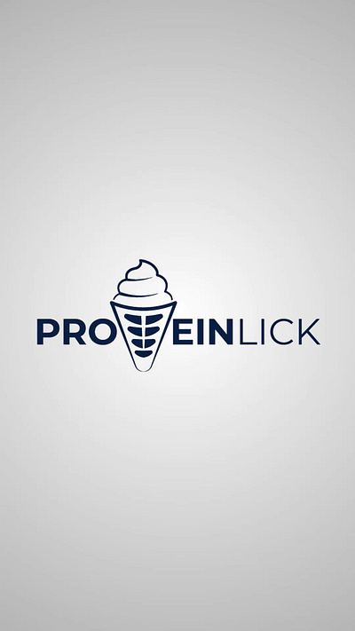 Logo Animation for Proteinlick animation animationlogo branding graphic design logo logoanimation