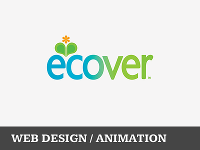 Ecover animation branding graphic design responsive design retail ui web web design