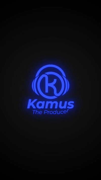 Logo Animation for Kamus animation animationlogo branding graphic design logo logoanimation