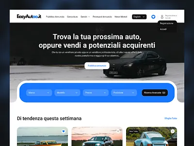 Smart Vehicle Buying & Selling Platform automotive ui car marketplace classified ads clean interface conversion design dashboard design marketplace ui modern web ui platform ui pricing ui product design responsive design saas ui search ui subscription model trust based design ui ux design user experience vehicle listing web desig