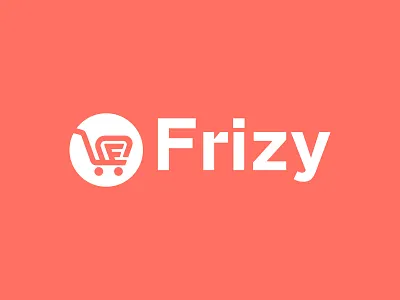 Frizy logo design brand brand identity branding design f f logo graphic design identity letter f logo logo design logo mark logos logotype minimalist logo modern logo shopping shopping cart typography