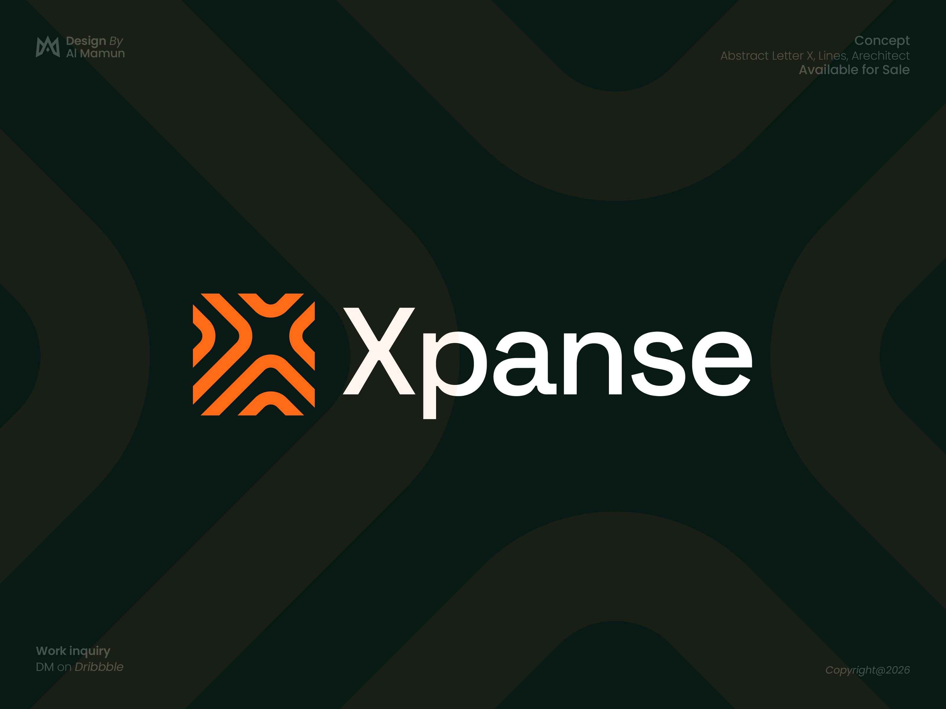 Abstract Letter X, Architect, Construction Logo abstract logo architect logo architecture branding construction logo letter mark letter x logo logo logo design logo designer logo icon modern logo real estate logo symbol timeless