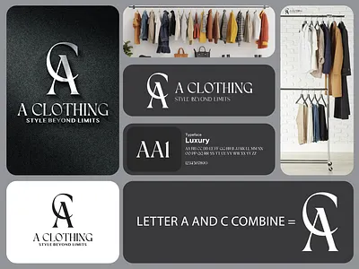 Letter A and C combine Luxury Fashion Brand Logo Design 2026. a nd c logo alphabet logo branding clothing brand logo combination mark logo creative logo design designer jahid designerjahid fashion brand logo graphic design illustration letter logo logo luxury logo minimal logo monogram logo new logo ui vector