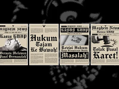 DESIGN POSTER FOR MAYHEM APPAREL FROM BALI, INDONESIAN apparel campaign graphic design layout poster poster design posters posters design